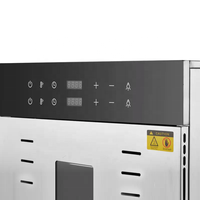 Déshydrateur Alimentaire Industriel Commercial Séchoir à Fruits et Aliments 32 48 80 96 Plateaux en Acier Inoxydable pour Légumes et Viandes
