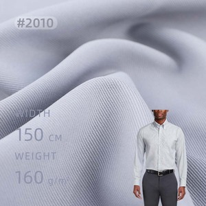 2010 #   Vải áo sơ mi nam nữ công sở thường ngày chất liệu cotton giả, vải tuýt polyester, mùa xuân thu - Product Image 1