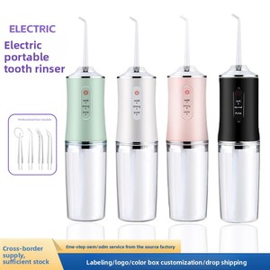 Irrigador Bucal Eléctrico Portátil, <span class=keywords><strong>Limpiador</strong></span> <span class=keywords><strong>Interdental</strong></span>, Resistente al Agua IPX7, con Batería Integrada - Product Image 3