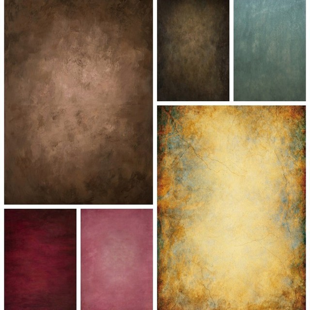 Solid Color Gradient Collapsible Photography Props Vinyl Photo Background for Portrait Still Life Shooting Photography