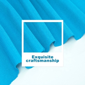 Bán buôn 100% <span class=keywords><strong>polyester</strong></span> Pinhole Chim Mắt vải nhà máy hàng tồn kho, Trọng lượng nhẹ và thoáng khí dệt kim lưới vải - Product Image 6