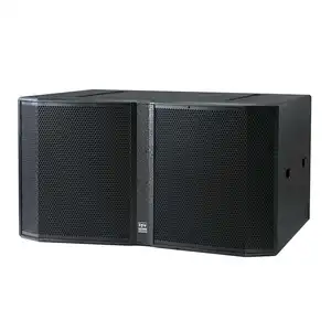 Subwoofer speaker bass besar, sistem speaker subwoofer pasif ganda 18 inci, harga terjangkau, luar ruangan