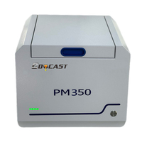 Spectromètre d'analyseur de métaux dorés 99.99, spectromètre de détection de testeur de bijoux pour l'analyse des métaux