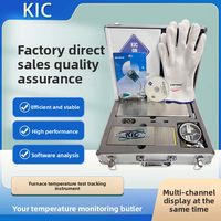 Testeur de température de four TTJ KIC2000, traceur de courbe de température 9 canaux pour reflow/SMT/soudure à la vague, précision 1,2°C, 1 seconde