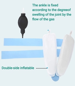 Soporte de Tobillo Ajustable con Bomba de Aire, Soporte Médico <span class=keywords><strong>para</strong></span> Recuperación de Esguinces e Lesiones - Product Image 3