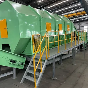 High Efficiency Trommel For Municipal Solid Waste Sorting Recycle Municipal Waste Sorting Line