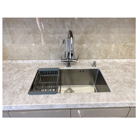 Dalles de marbre massif sans silice, 6-30 mm, pour décoration, dessus de table, revêtement mural – Fabrication OEM/ODM