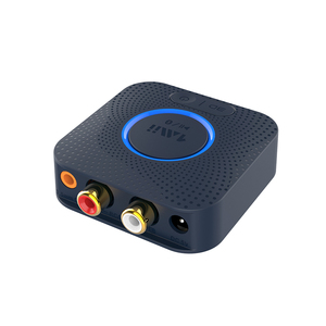 1Mii B06HD <span class=keywords><strong>Bluetooth</strong></span> 5.1 ricevitore Audio 3.5mm AUX & ecca Out <span class=keywords><strong>Bluetooth</strong></span> adattatore ricevitore Stereo per altoparlante, amplificatore, cuffie - Product Image 1