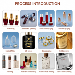 Botella de Vidrio Ámbar Recargable con <span class=keywords><strong>Rodillo</strong></span>, 3ml 5ml 10ml, Esmerilada y Brillante, para Perfume y Aceites Esenciales - Product Image 5