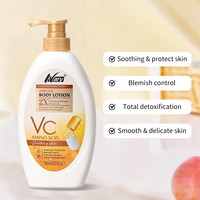 Lait Corporel Hydratant Nary Offre Spéciale, Naturel Biologique Vitamine VE Éclaircissant Illuminateur 600ml