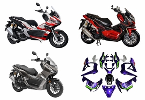 Kit Completo de Carenado para Motocicleta Compatible con Adv150 Adv50 2019 2020 2021 2022 19 20 21 22, Juego de Carenados para Carrocería Zxmt Hon-da Adv150 - Product Image 4