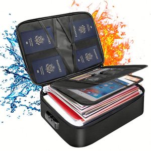Caja Fuerte para Certificados de Gran Capacidad, para Oficina u Hogar, Resistente al Fuego, con Cerradura para Dinero, Color Personalizable, para Documentos - Product Image 1