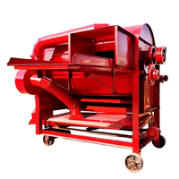 Meilleure vente modèle 125 à alimentation automatique batteuse à grains pour riz blé millet sorgho soja à usage agricole