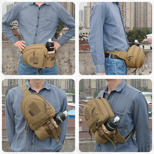 Fury Tactical Waist Pack 35x20x11cm Lightweight Outdoor Sports <b>Backpack</b> For Men With Zipper Pocket Spring 2025 - Product Image 5