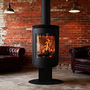 מודרני פנימי בוער עץ, תנור אש אמיתי אש פלדה חימום תנור חימום עבור אח אלגנטי - Product Image 5