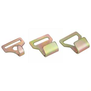 Tendeur de sangle de chargement en acier allié galvanisé sur mesure 38 mm (1/2 pouce) avec crochets <span class=keywords><strong>double</strong></span> rangée, crochets en S, crochets en J, pivotants à angle droit et à broche unique - Product Image 1