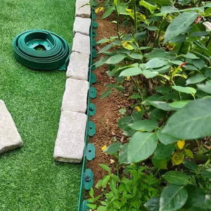 Borde de Jardín de Plástico PE Sunsbuild, Resistente al Agua, con Fijaciones Ocultas, para Decoración de Jardín - Product Image 4