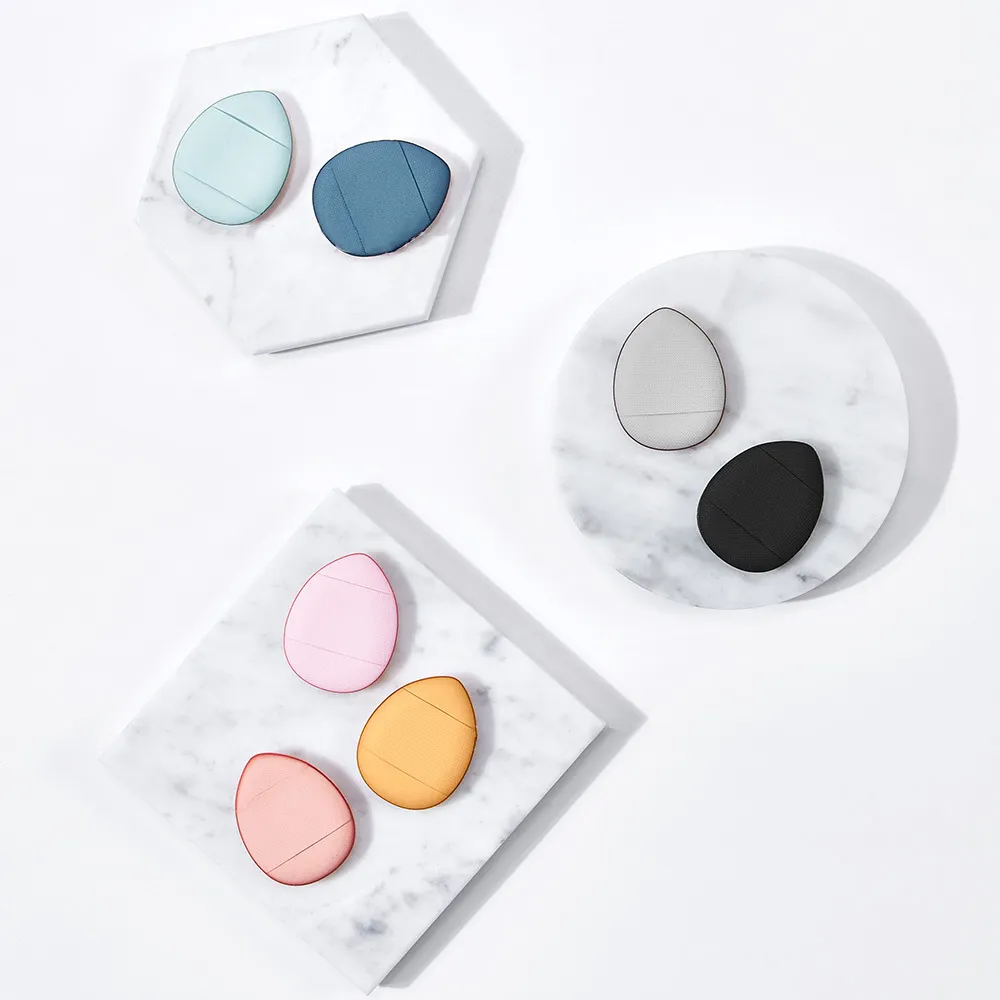 2021 Korean New Beauty Makeup Design Mini Thumb Powder Puff Air Cushion Powder Puff Drop Point Eyes Detail Blending Concealer