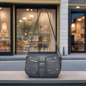 Bolso de Hombro/Bandolera de Mezclilla 2026, Superventas, con Cadenas, Cierre de Cremallera, Impermeable, Portátil, Azul, de Alta Calidad, para Mujer - Product Image 3