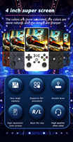 Console de jeu portable R36S Konsole Max, résolution 720*720, 64 Go/128 Go, vente chaude en gros d'usine, classique, pour TV