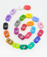 OKSILICONE Meilleure Vente Nouveau Design Marqueur de Vin en Silicone pour Décoration Étiquettes Personnalisées pour Bouteilles de Vin avec 12 Couleurs pour Bar et Fêtes