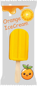 Umweltfreundliche verpackung in Lebensmittelqualität mit individuellem Drucklogo Heißsiegel Rückseite Drei Seiten Versiegelung Plastikbeutel Eisbeutel für Eiscreme - Product Image 2