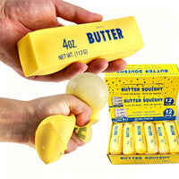 Jouets anti-stress Squishy en forme de bâton de beurre, doux et moelleux, en promotion pour la réduction du stress