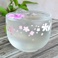 Cadeau personnalisé Meilleur vendeur Cadeau de Noël Tasse en verre à sublimation à motif OEM Tasse en verre magique à changement de couleur