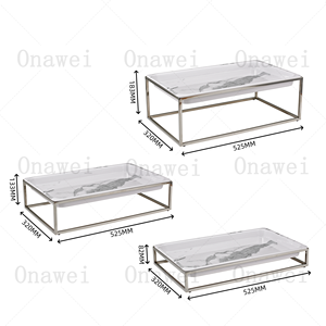 Onawei Équipement de cafétéria HighTea Stand Banquet <span class=keywords><strong>Buffet</strong></span> Services de <span class=keywords><strong>repas</strong></span> froids Présentoir à sushi Gâteau - Product Image 3