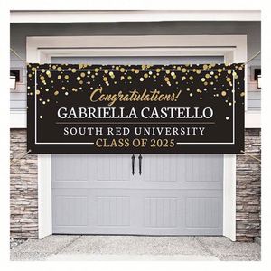 Pancarta de Graduación Personalizada Promocional, Impresión de Pancartas Publicitarias para Eventos y Fiestas, Accesorios de Exhibición, Pancarta de Vinilo PVC - Product Image 1