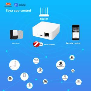 SIXWGH Zigbee 3.0 Smart Gateway Versión Cableada, Hub Inteligente para el Hogar Tuya, Compatible con Alexa y Google Home, Sensores con Alimentación USB y Wi-Fi - Product Image 6