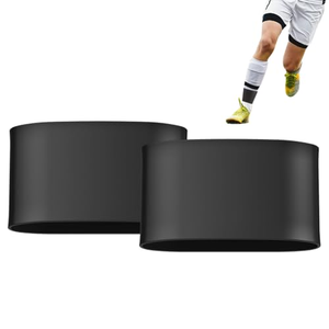 Sangles de maintien pour protège-tibias de football en silicone personnalisées, élastiques, durables et confortables pour la protection sportive - Product Image 1