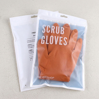 Sacs d'emballage en plastique refermables à fermeture éclair pour vêtements, chaussettes et chaussures, acceptant les commandes personnalisées