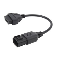Adaptador de Diagnóstico OBD a 8 Pines para Vehículos Todoterreno (ATV) Polaris y Cables de Conexión para Motocicletas