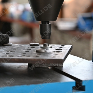 เครื่องตอกหมุดแบบหมุนรัศมีวงไฮดรอลิกหลายหัวสำหรับฮาร์ดแวร์หมุดย้ำแบบแข็ง XM6 <span class=keywords><strong>XM8</strong></span> XM12 XM20 XM16 - Product Image 3