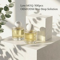 Botella de Perfume de Vidrio Cilíndrica Ecológica de Lujo de 30ml 50ml 100ml Recargable con Pulverizador y Logotipo Personalizado para Marcas