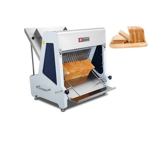 Cortadora de Pan Automática Comercial Multifuncional, Máquina Cortadora de Tostadas de Acero Inoxidable - Product Image 1