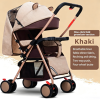 Poussette légère et sportive JXB à double fonction avec sac de maman – Prix usine