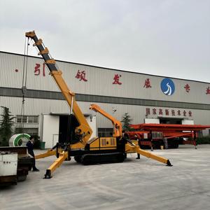 Mini-grue araignée hydraulique à flèche longue, haute performance, hauteur de levage 10m, 15m, 16m, 19m, homologuée CE - Product Image 1