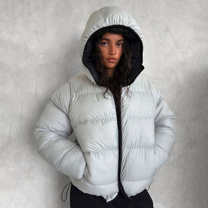 Custom High Quality Men's REVERSO <strong>PUFFA</strong> Jacket Blank Coat Warm Waterproof Winter Jackets - Product Image 6
