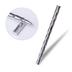 High Quality Logo Imprinted Corporate Gift 0.7mm Bamboo Business Writing Ballpoint <b>Pen</b> Steel Gel <b>Pen</b> Premium 0.7mm Writing Width - Product Image 5