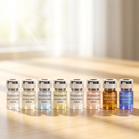 PINNSKIN Sérum Microneedling en Ampoule Vitamine C Thé Vert Aloès Vera Liquide 5ml pour une Peau Hydratée et Éclatante Micro-Infusion
