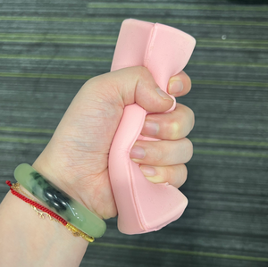 Giant 14oz Realistic Salted Butter Squishy Fidget Toy Pink Slow-rebound Silicone/TPE Stress Relief Gift Multi Size Food Toy - Product Image 5