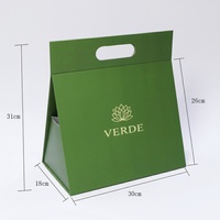 Erweiterbare Tragbare Ordner Maßgeschneiderte Verpackung Kosmetik Kleidung Faltbare Magnetische Griffe Luxus-Verpackung