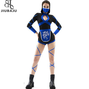 Femmes chaudes adulte <span class=keywords><strong>Sexy</strong></span> Ninja Costume Anime Dragon samouraï Ninja Cosplay combinaison uniforme <span class=keywords><strong>Sexy</strong></span> Costume - Product Image 1