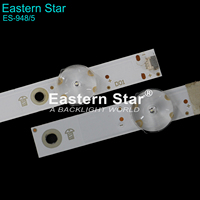 Kit ES-948 x 2 Bandes LED Phi 32phg5813/77 5 LED avec Code Tira CEJJ-LB320Z-5S1P-M3030-G-3 pour Rétroéclairage TV LED