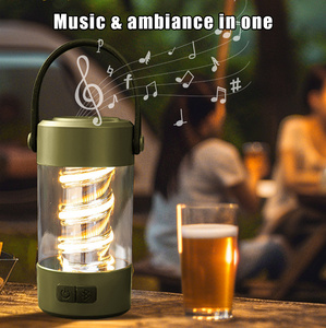 Lanterne de <span class=keywords><strong>camping</strong></span> LED sans fil, étanche, à intensité variable, lumière douce, pour le glamping et les accessoires de plein air - Product Image 4