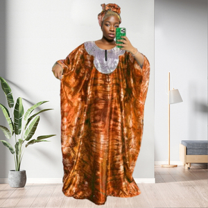 Vestido Holgado Estampado de Manga Larga para Mujer, el Más Vendido al por Mayor, Moda para Salir - Product Image 2