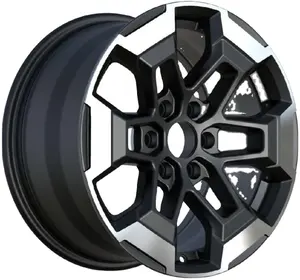 DX406 Car Alloy Rims 4x4 16 Inch Offroad Wheels 6x114.3 For Nissan