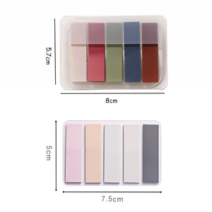 Self-Adhesive Memo Pad Stick-On <strong>Notes</strong> and Paper Bookmark Office Supply Stationery for Gifts and Index Flags - Product Image 4